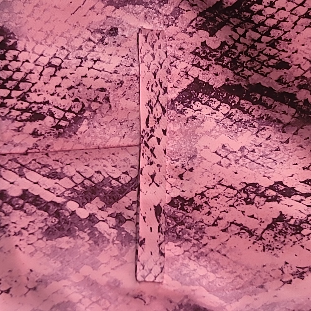 Zara Basic Snakeskin Print Pants - image 4